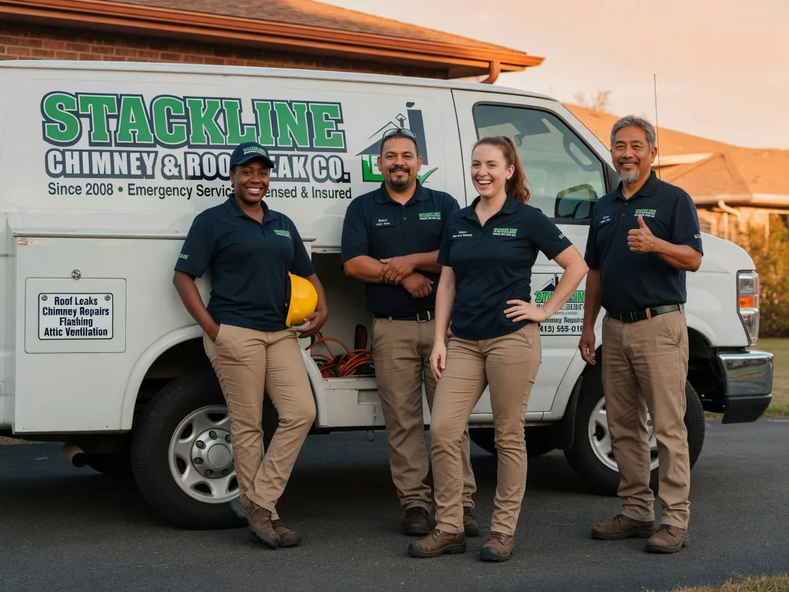 Chimney flashing repair company in Gordon, PA